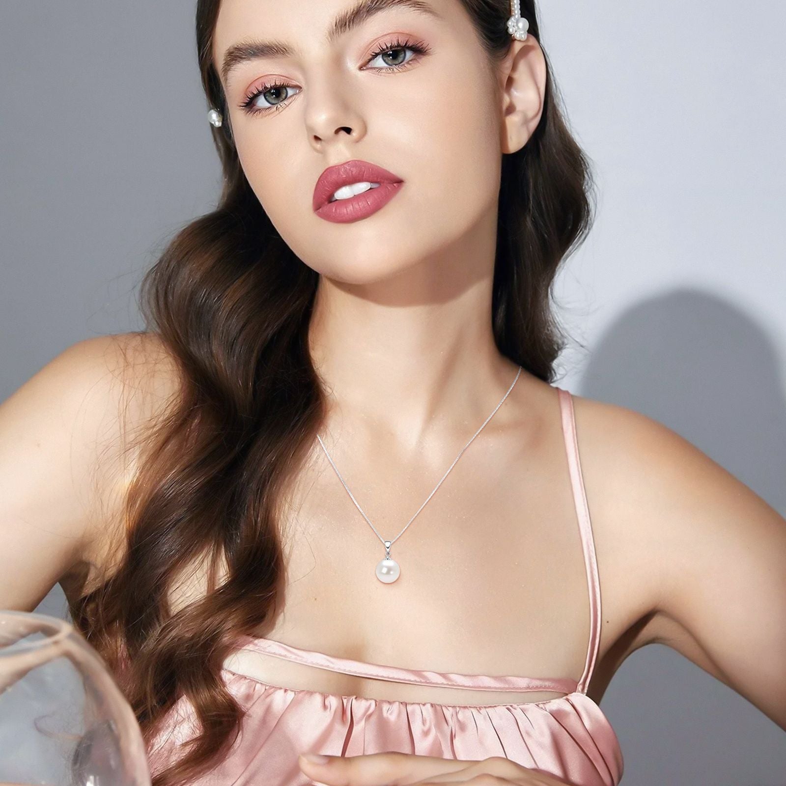 Liora Pearl Pendant — Say it with a gentle glow.