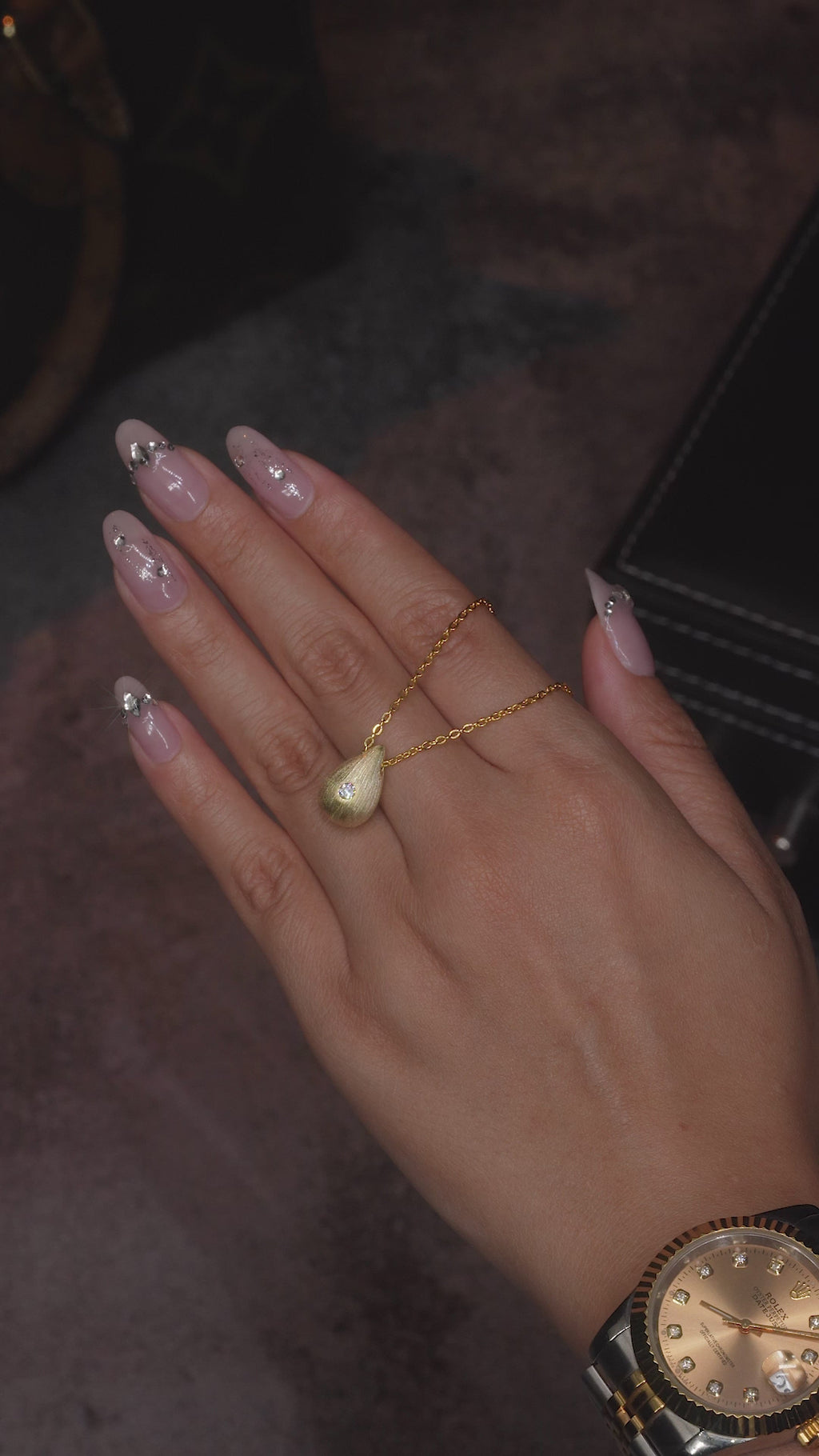 Golden Tear — tenderness in gold